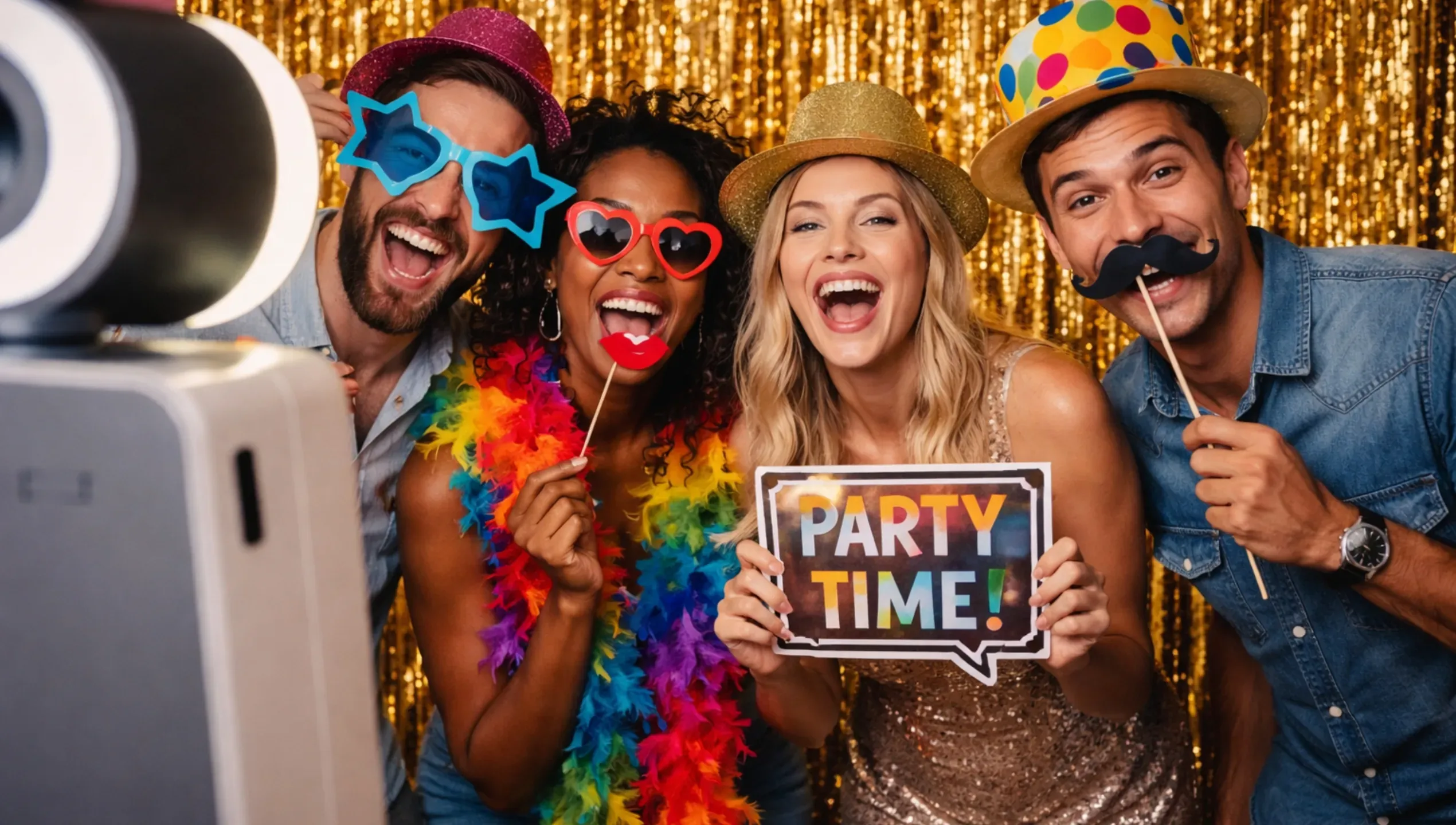 Fotobox für Geburtstagsfeier mieten